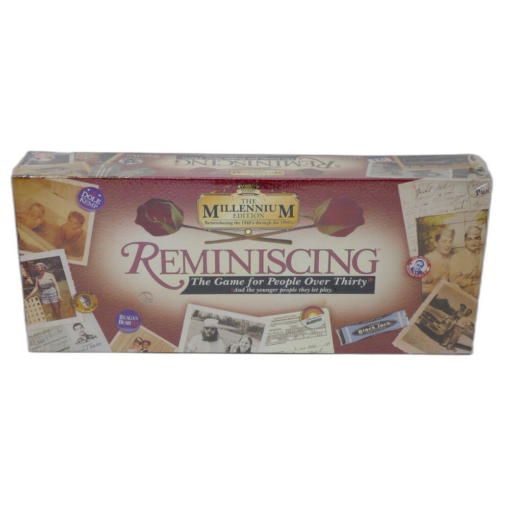 TDC Games Reminiscing Game for People Over Thirty  SEALED